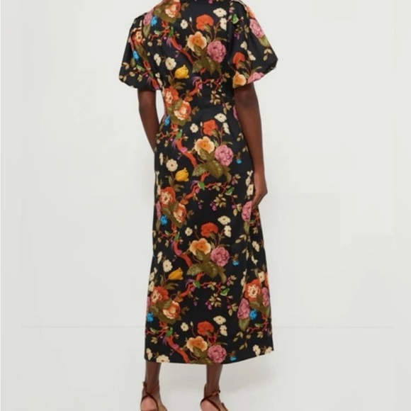 Tuckernuck Cream Floral Midi Dress - Picture 12 of 14